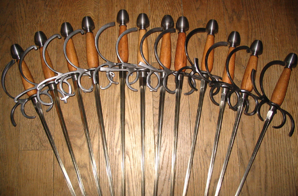 fencing swords