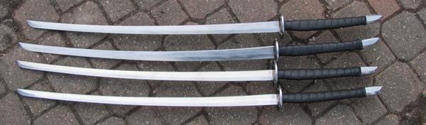 stage combat katanas
